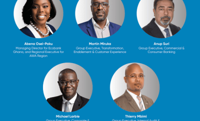 Ecobank Group Strengthens Leadership Team with Strategic Top-level Appointments