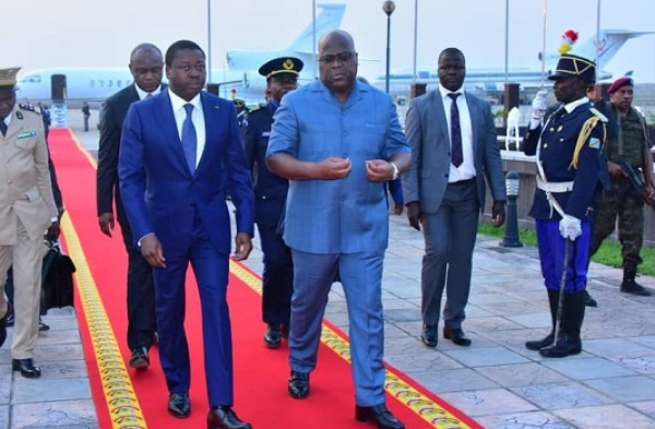 Faure Gnassingbé participe à la cérémonie inaugurale des 9è jeux de la Francophonie à Kinshasa