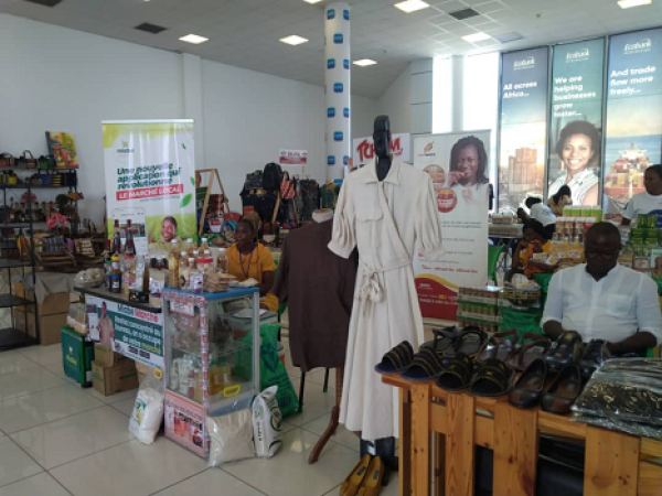 “Made in Togo”: Ecobank accueille la 3è édition &quot;ALLEZ LES CHAMPIONS&quot; une exposition de produits locaux