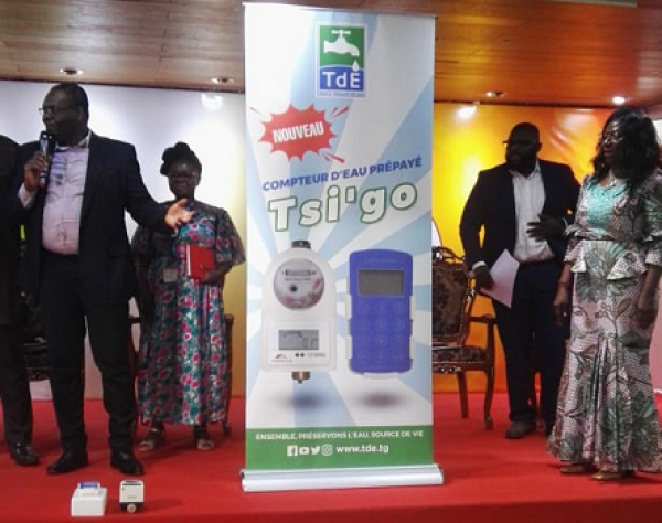 17ème Foire internationale de Lomé : La TdE présente le nouveau compteur d’eau prépayé « Tsi’go » au public