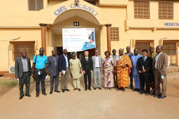 Togo: L’Ambassadeur du Japon en visite au Centre Médico-Social de Cacaveli