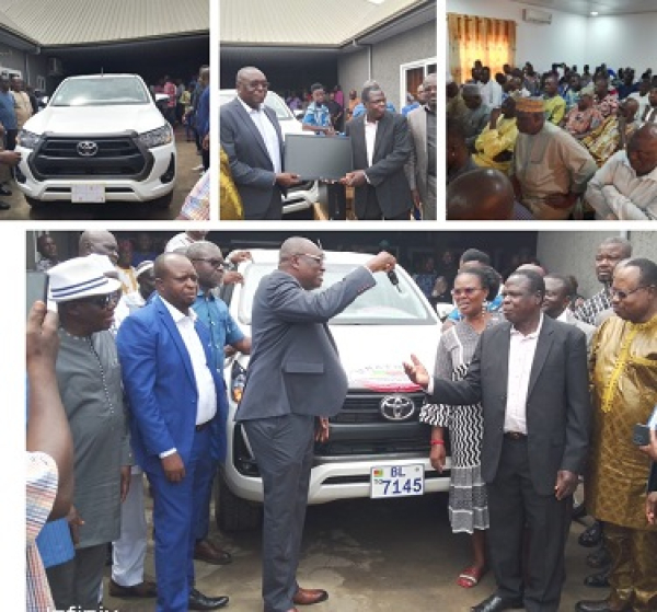Transport Routier: Bilan élogieux à mi-parcours du Président Komi Séna Fombo et son staff aux membres de l’UNATROT