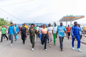 Journées nationales du sport: Mme le Premier ministre a pris part aux activités sportives à Kpalimé