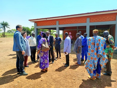 Togo: Les émissaires de BENGO visitent le chantier de la nouvelle pédiatrie de Bassar