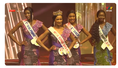 Culture : A 22 ans, la chimiste Nathalie Yao-Amuama élue Miss Togo 2024