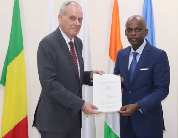 Diplomatie: Dr. Claudius Fischbach, nouvel ambassadeur d&#039;Allemagne au Togo