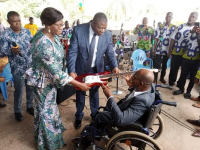 Journée mondiale des personnes handicapées : Faure Gnassingbé renouvelle l’arsenal musical de l’orchestre Happy Brothers environ 10 millions FCFA