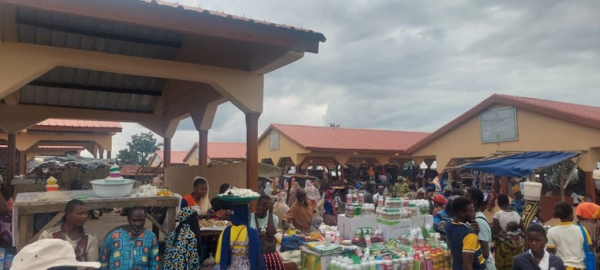 Togo : Dans la Région centrale, le commerce retrouve de l&#039;élan grâce au nouveau marché de Kassena