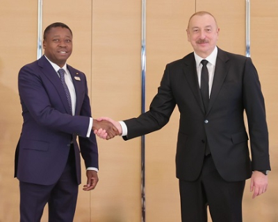 Azerbaïdjan: Faure Gnassingbé a échangé avec son homologue Ilham Aliyev