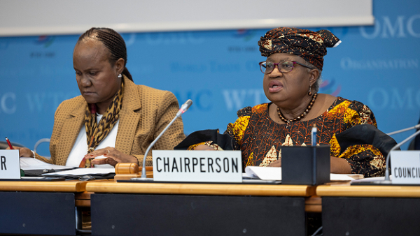 OMC: DG Okonjo-Iweala: &quot;L&#039;économie mondiale n&#039;est pas en bonne santé&quot;