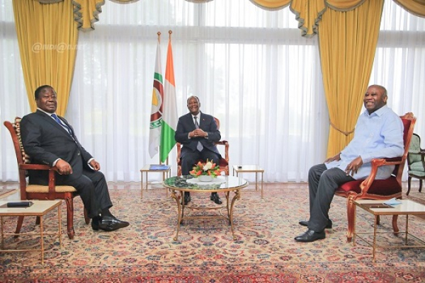 Décès de Bédié: Le président Alassane Ouattara et Laurent Gbagbo très affligés