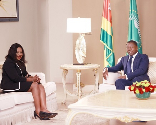 Partenariat Banque mondiale-Togo : Echanges fructueux entre Faure Gnassingbé et Marie-Chantal Uwanyiligira