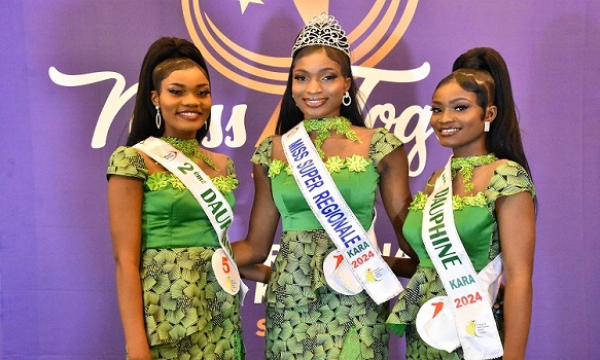 Election Miss Super régionale de Kara: Mlle Eyou Angèle Prudence et ses dauphines élues