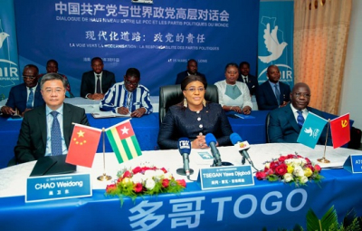 Renforcement des liens politiques entre le Parti Communiste Chinois (PCC) et le parti Union pour la République (UNIR) du Togo