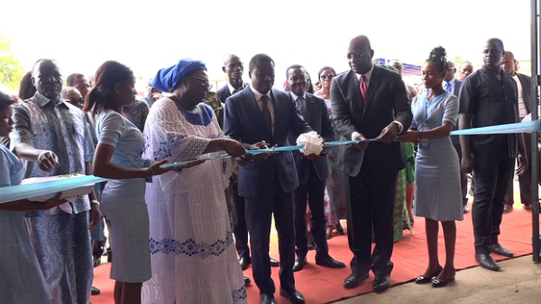 Faure Gnassingbé inaugure le nouveau marché central de Kara