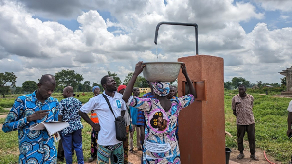 Réception Provisoire des Forages Photovoltaïques : Une eau propre à la consommation désormais disponibles pour les populations de Boléa et de Bélagni