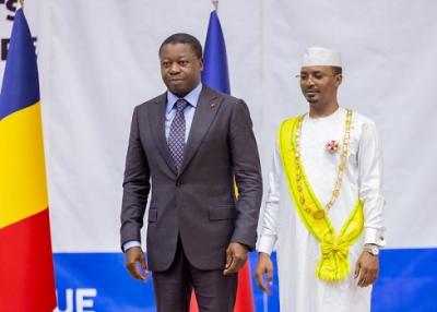 Présent à N’Djamena, Faure Gnassingbé a félicité Mahamat Idriss Déby pour son mandat qui commence