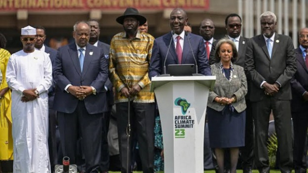 Sommet africain sur le climat: «Déclaration de Nairobi», Les Etats africains exigent les 100 milliards USD promis par an