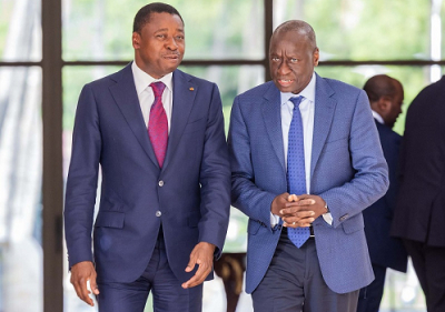 Banque mondiale: M. Ousmane Diagana chez Faure Gnassingbé