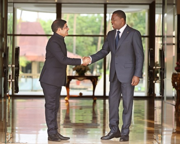 Diplomatie: Faure Gnassingbé a échangé avec l’ambassadeur de l’Inde au Togo
