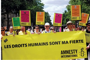 Droits humains: &quot;Triste record en matière de violation dans le monde&quot;, s'inquiète Amnesty international