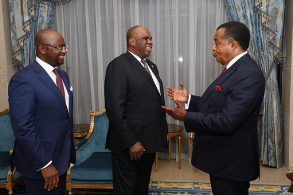Congolese President Confers National Honors on Afreximbank President and Executive Vice President