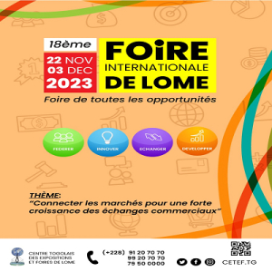 18è Foire internationale de Lomé: Les inscriptions ouvertes depuis le 18 septembre