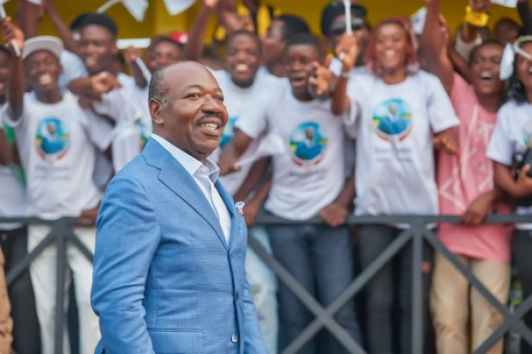 Présidentielle au Gabon: Le président Ali Bongo annonce sa candidature à un troisième mandat &#039;&#039;pour amener le Gabon loin&#039;&#039;