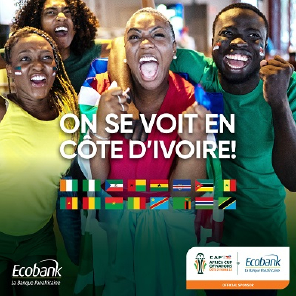 Ecobank devient sponsor officiel de la Coupe d&#039;Afrique des Nations TotalEnergies Côte d&#039;Ivoire 2023