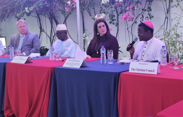 Décès de Mgr Nicodème Barrigah: L&#039;ambassade des Etats-Unis d&#039;Amérique au Togo présente ses plus sincères condoléances à sa famille et au peuple togolais