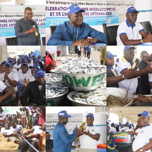 CTOP : Journée de Célébration de l’apothéose de l’Année Internationale de la Pêche et de l’Aquaculture Artisanale (AIPAA-2022) au Port de pêche de Lomé.