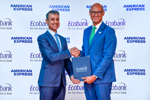 American Express et le Groupe Ecobank signent un accord pour étendre l’acceptation d’American Express dans 21 pays d&#039;Afrique subsaharienne