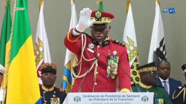 Gabon : Le Général Brice Oligui Nguema a prêté serment en tant que nouveau président de la transition