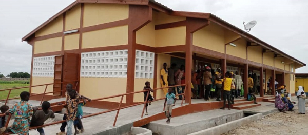 Projet COSO: Un centre communautaire moderne fait la fierté du canton de Gnoaga Centre