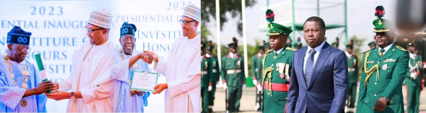 Nigéria: Faure Gnassingbé a assisté à Abuja, à l’investiture du nouveau Président nigérian, Bola Ahmed Tinubu