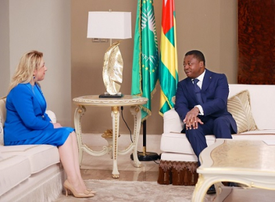 Togo: La nouvelle ambassadrice de Türkiye Mme Muteber Kılıç reçue par Faure Gnassingbé