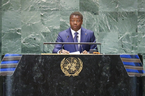 New York: Faure Gnassingbé, &quot;Au Togo, nous efforçons de bâtir un Etat fort...&quot;