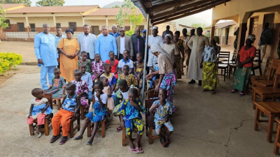 Bassar: Les cœurs des députés Waké Gbati, Hatimi Tchaboré et Binantifame Ouadja ont rayonné à l'endroit des enfants de l’orphelinat Saint Joseph