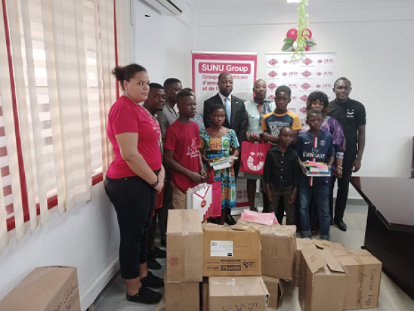 Rentrée scolaire 2022-2023: SUNU Bank Togo et SUNU Assurances offrent de kits scolaires aux enfants des milieux défavorisés