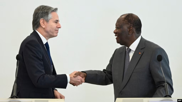 Terrorisme: Antony Blinken annonce 45 millions de dollars pour aider la Côte d’Ivoire et ses pays voisins