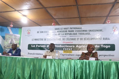 La 1ère étape du Forum des Producteurs Agricoles du Togo (FoPAT), édition 2023 est lancée à Dapaong