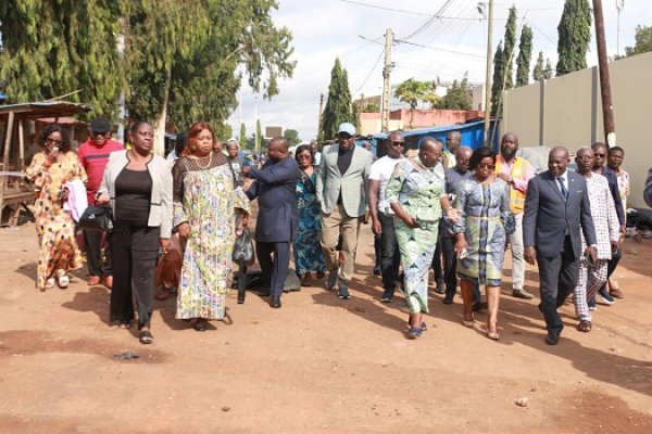 Incendie du marché de Kégué : Les députés Unir du grand Lomé compatissent avec les victimes