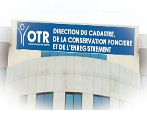 OTR: Rappel du paiement des droits liquides à la direction du cadastre et de la conservation foncière