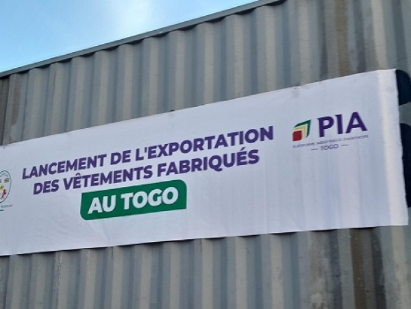PIA démarre l’exportation des vêtements « made in Togo » vers les USA