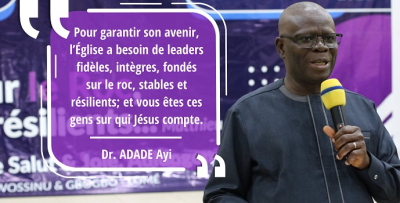Réligion: Rev. Dr. Adadé Ayi est élu président national de l&#039;Eglise des Assemblées de Dieu du Togo
