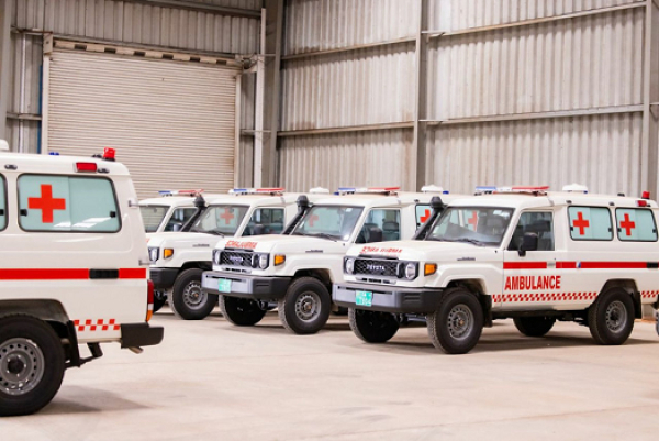 Togo : De nouvelles ambulances modernes médicalisées pour des hôpitaux du pays