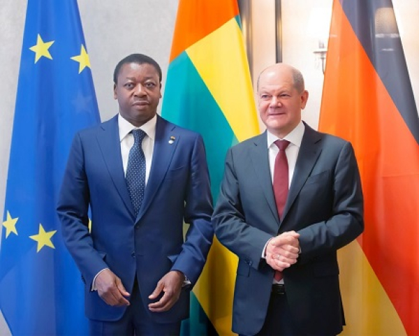 G20-CwA 2023 : A Berlin, Faure Gnassingbé et Olaf Scholz évoquent le partenariat entre le Togo et la République Fédérale d’Allemagne
