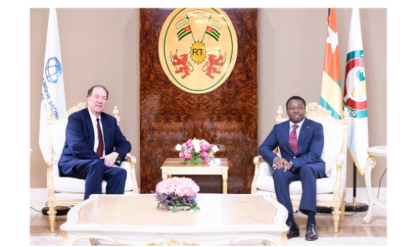Coopération économique: Faure Gnassingbé et David Malpass de la Banque mondiale ont eu des échanges fructueux à Lomé