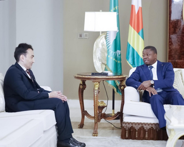 Diplomatie : Le nouvel ambassadeur de l’Égypte au Togo reçu par le chef de l&#039;Etat