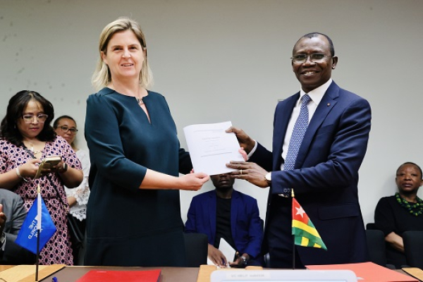 Eau et assainissement: La Banque mondiale accorde un financement plus de 60 milliards FCFA pour le Togo